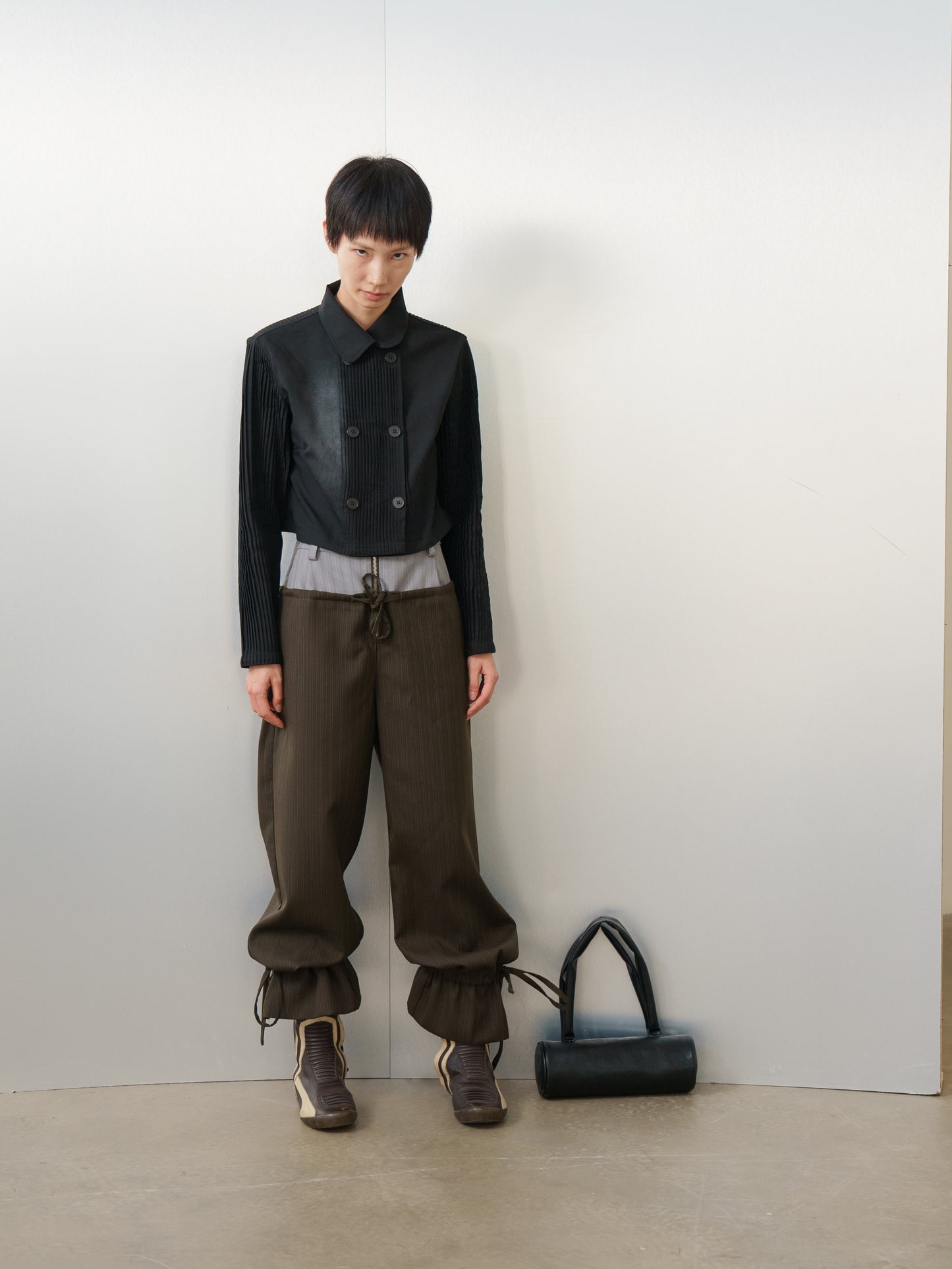 PHANTOM LEG PANTS (Brown)