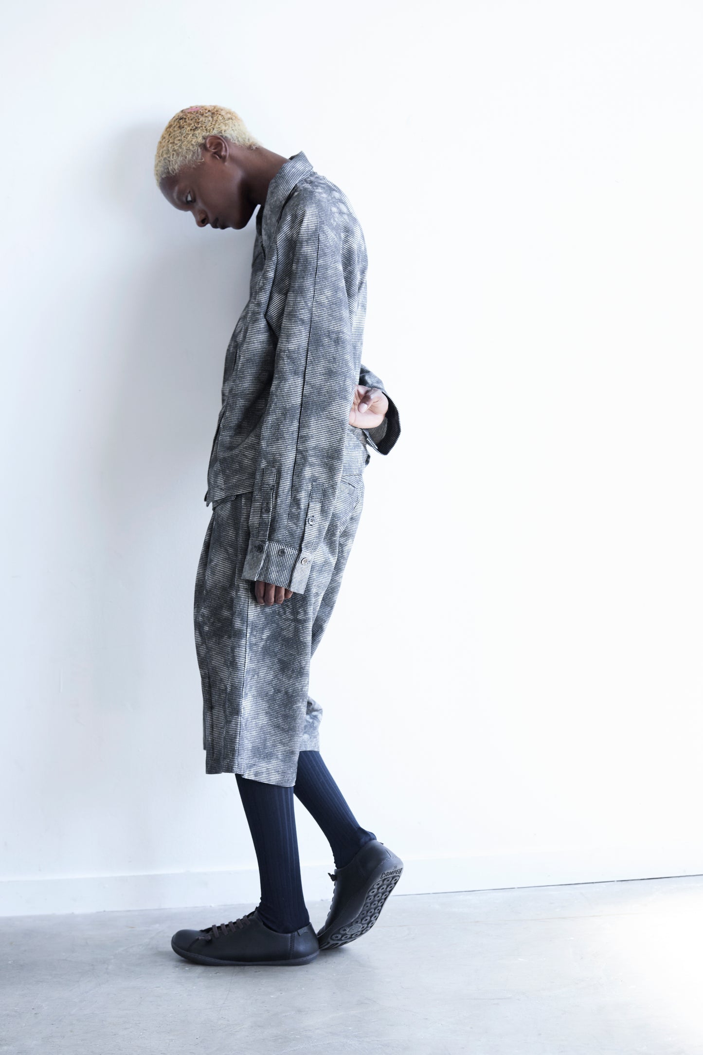 PLEATED PANEL SHIRT