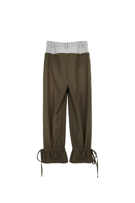 PHANTOM LEG PANTS (Brown)