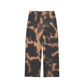 PLEATED CAMO WIDE PANTS