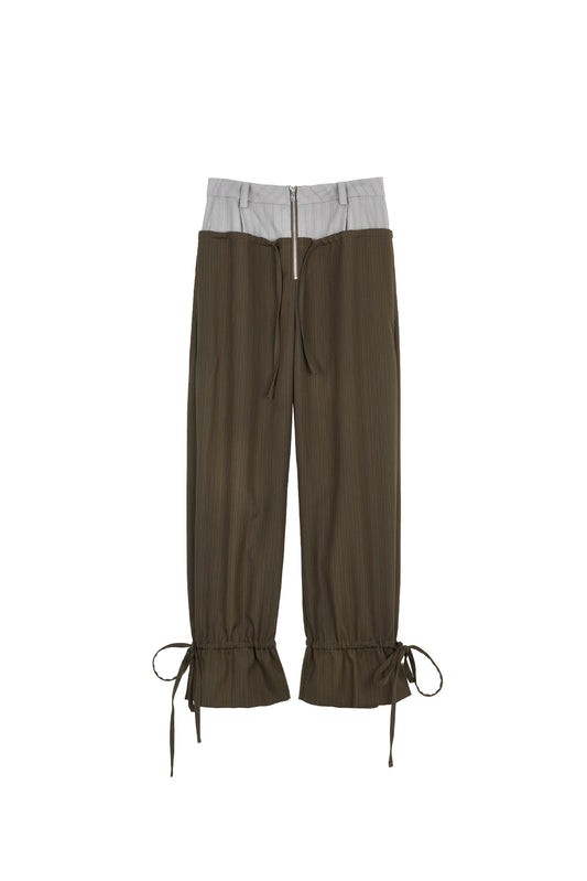 PHANTOM LEG PANTS (Brown)
